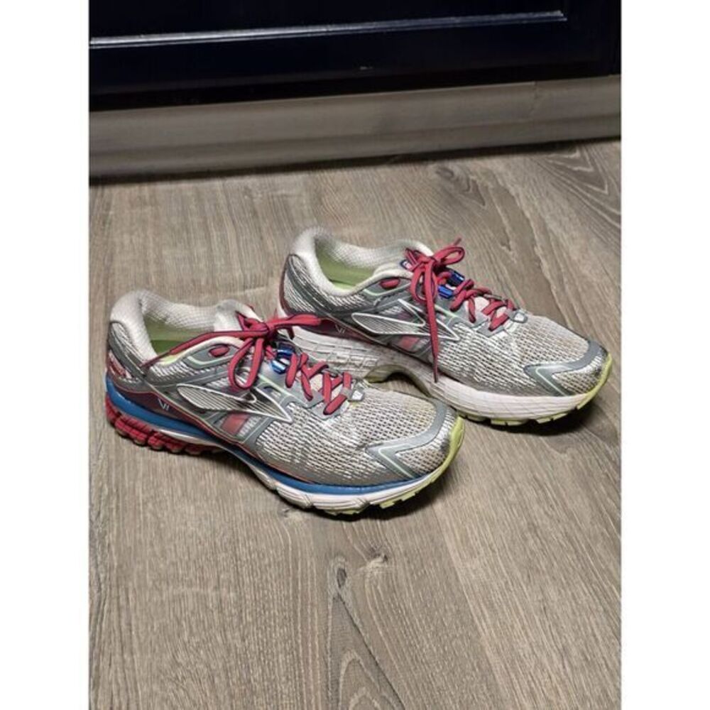 Brooks Ravenna 6‎ Running Shoes White/Raspberry/Paradise Green US 9